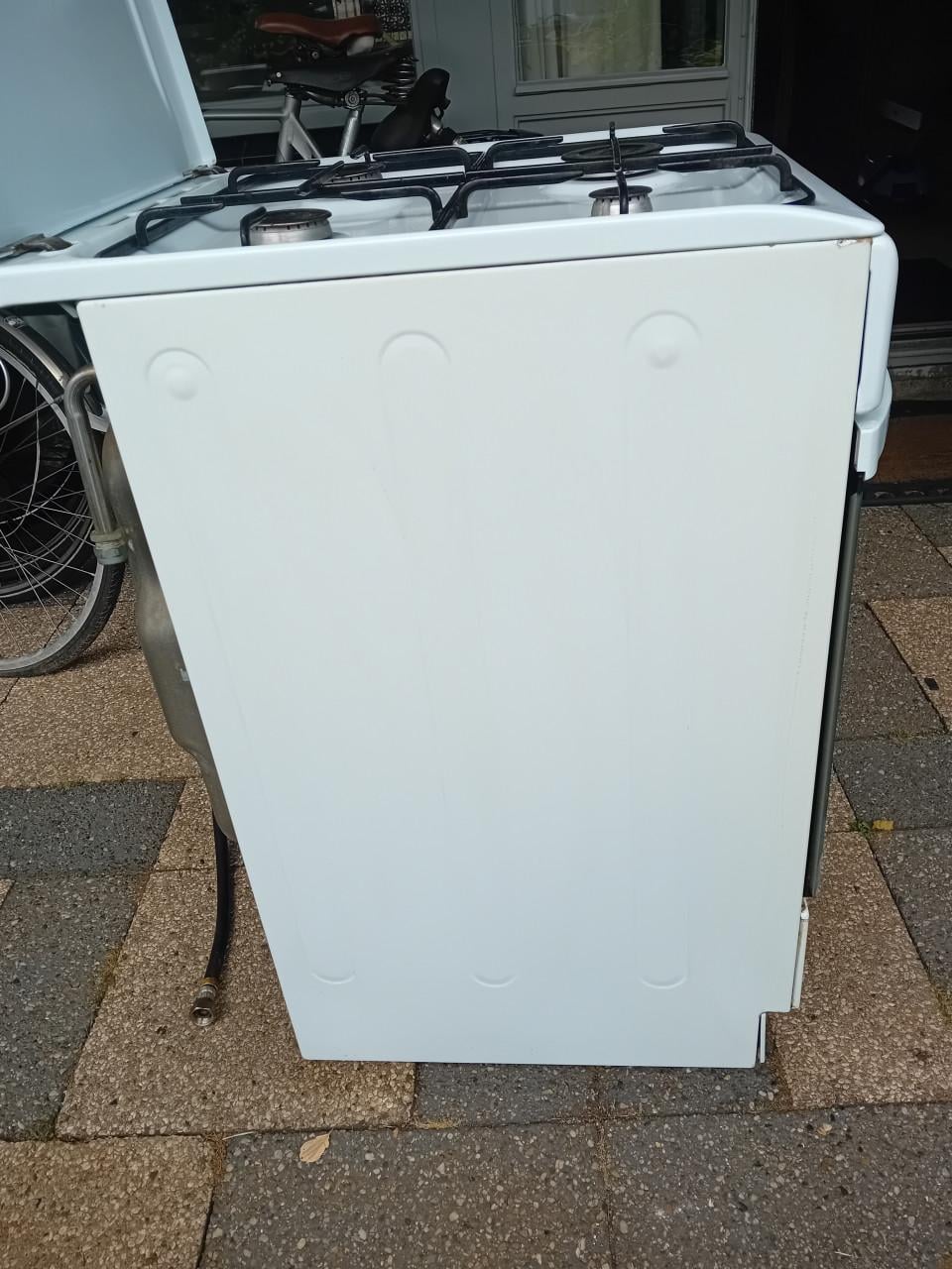 Gasfornuis met elektrische oven