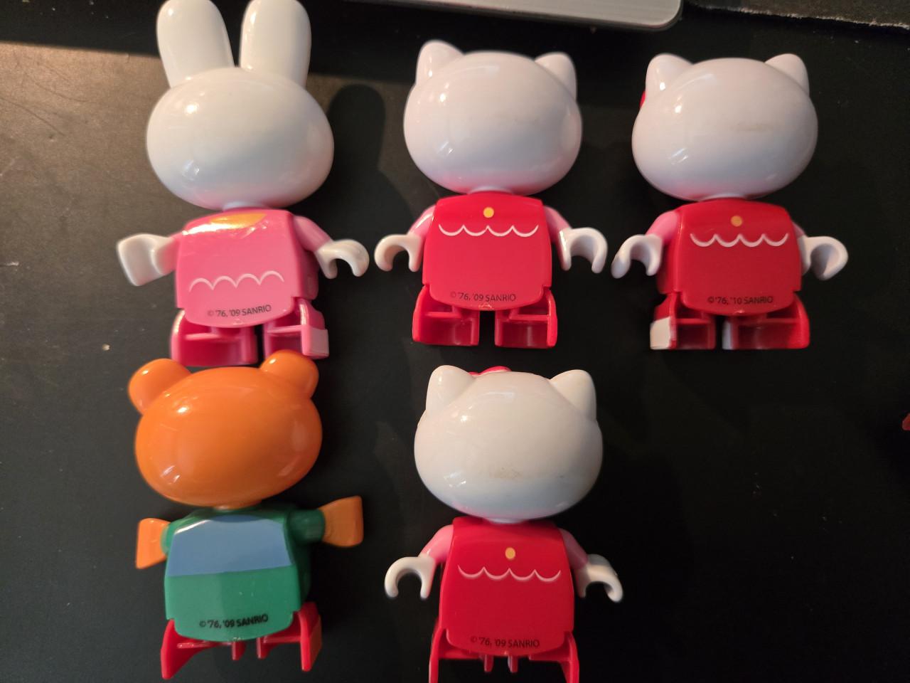 Unico Hello Kitty speelhuis bouwset, vergelijkbaar met Duplo.