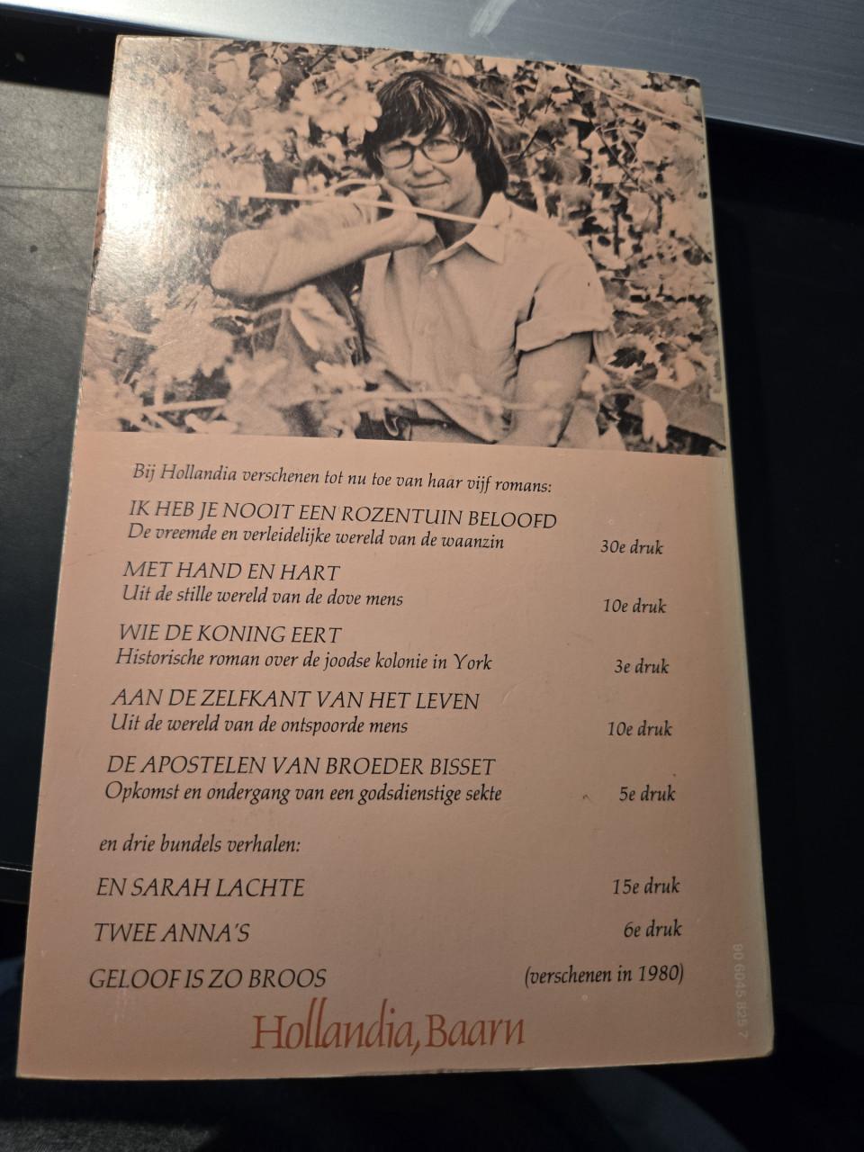 Boek: Ik heb je nooit een rozentuin beloofd van Hannah Green
