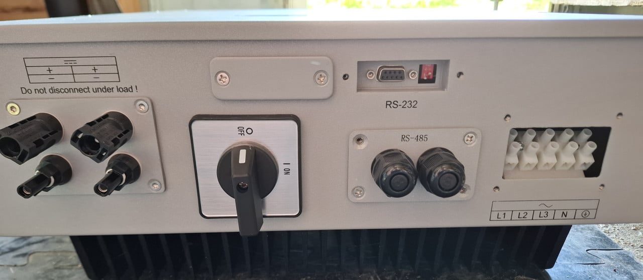 Zonnepanelen Omvormer 5kW 3 Fase 2 Strings Growatt met WiFi