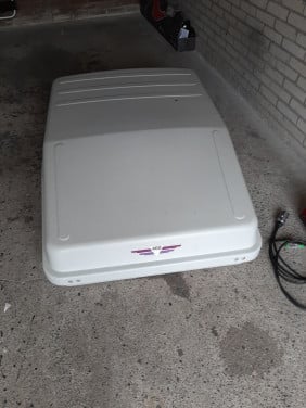 Te koop hapro 400 dakkoffer