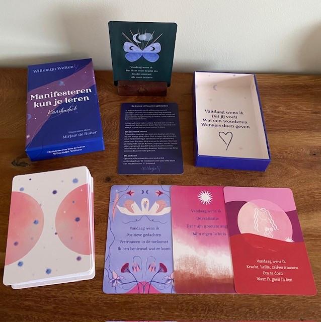 Manifesteren kun je leren Kaartendeck | Willemijn Welten