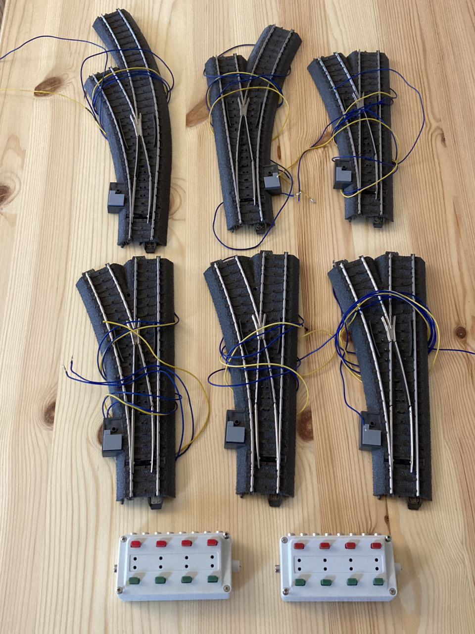 Marklin elektrische wissels HO c- rails