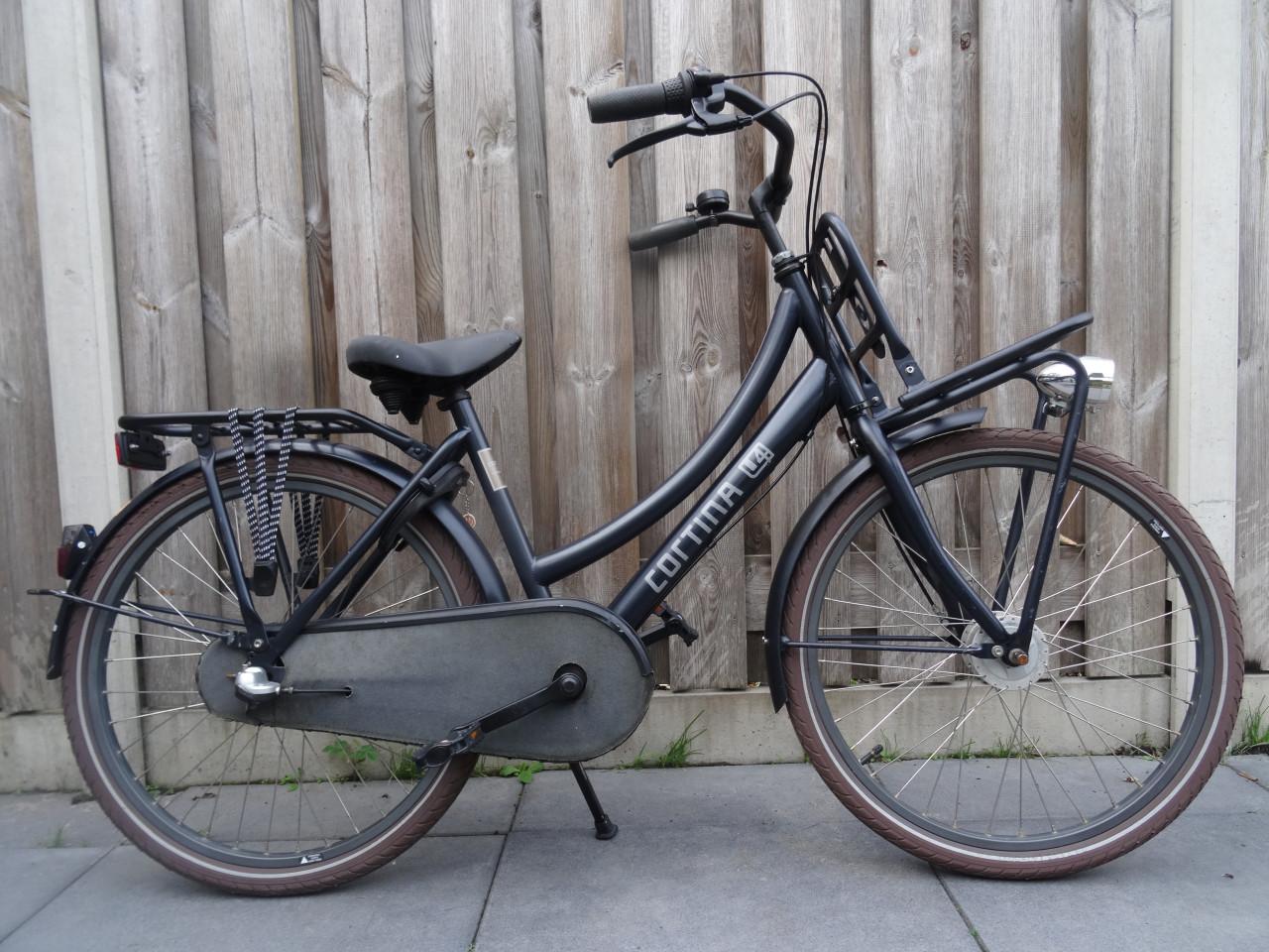 Stoer & Stijlvol! Cortina U4 Meisjesfiets 24 inch ā 3 versnellingen