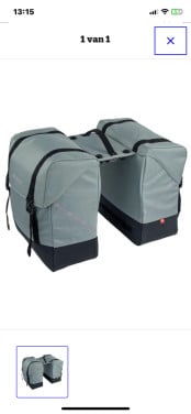 Nieuwe Batavus Allround dubbele fietstassen te koop!