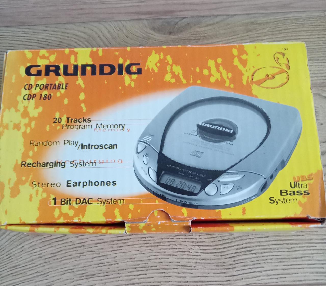 Retro diskman Grundig