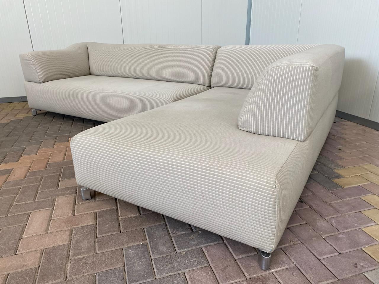Leolux Faya Lobi Design Hoekbank – Luxe Ribstof –Gratis Levering NL & BE