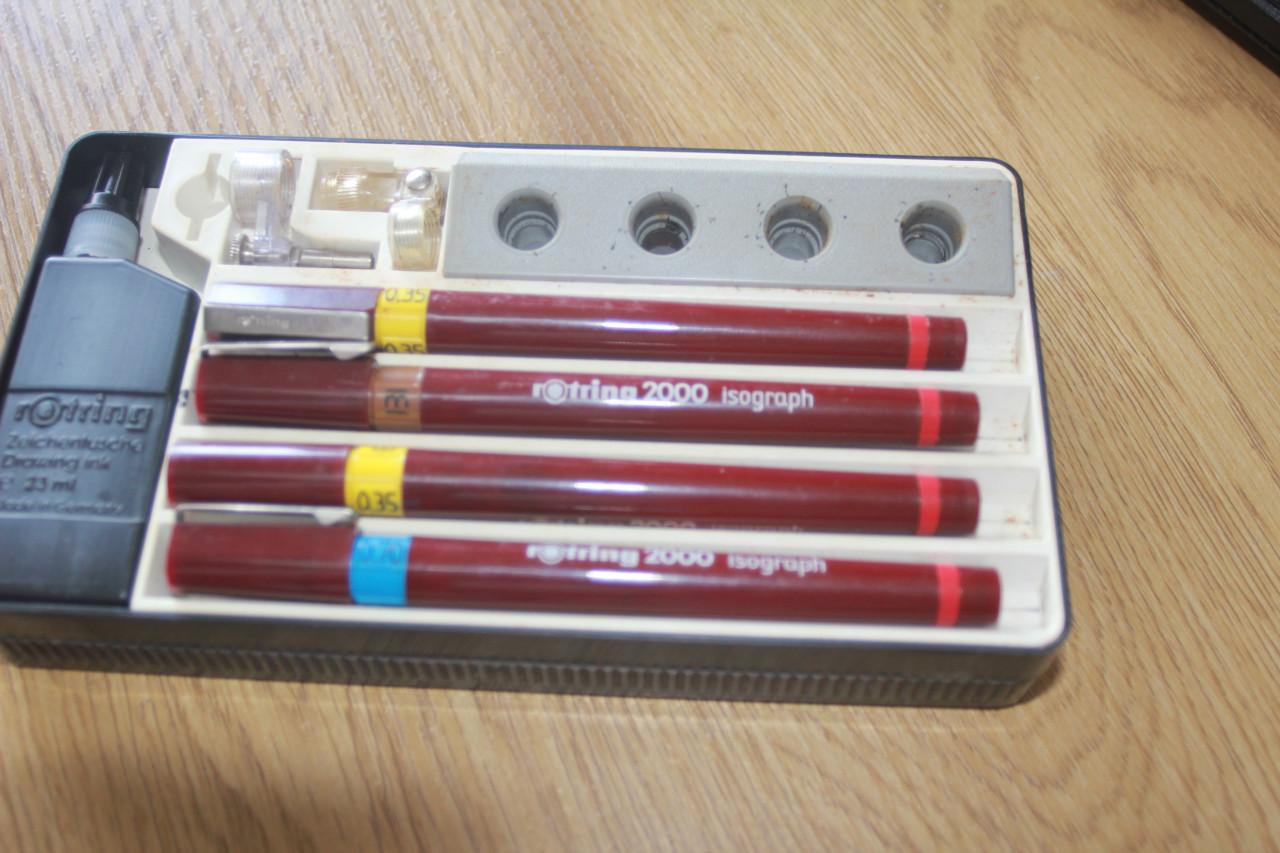 Rotring 2000 isograph setje