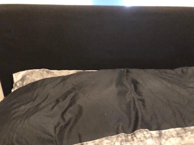 Mooie zwarte boxspring te koop!