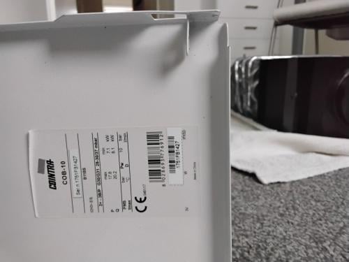 10L GEISER OP PROPAAN/ BUTAAN