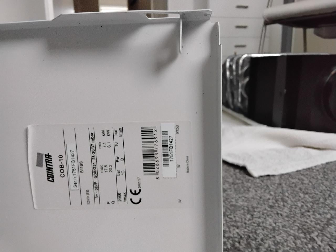 10L GEISER OP PROPAAN/ BUTAAN
