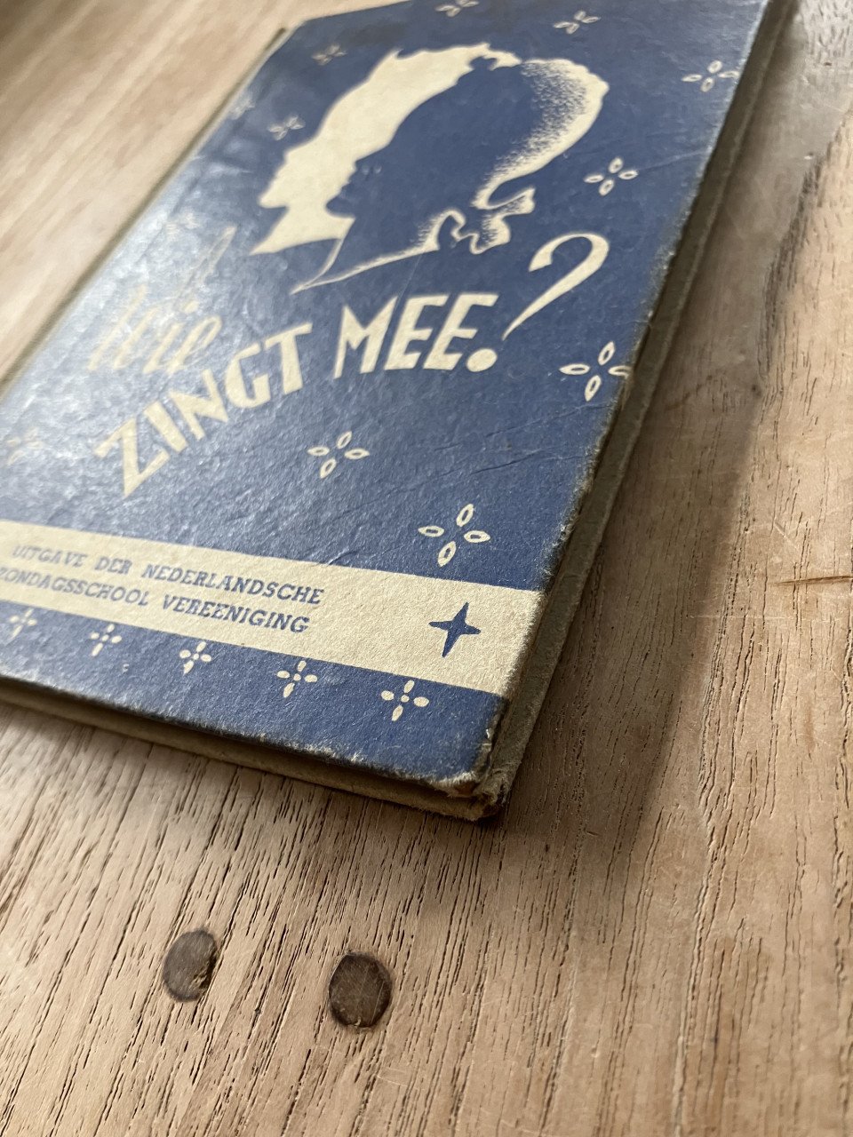 Boekje Wie zingt mee - Zondagschool liedboek (ca. 1945)