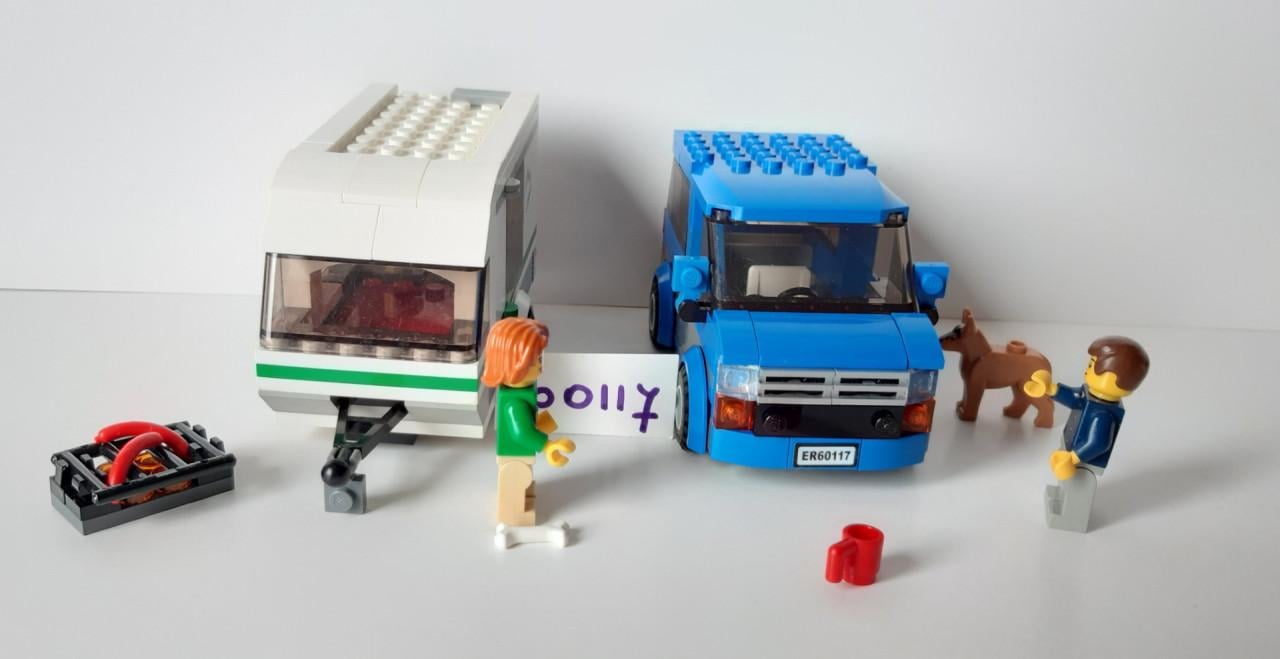 Lego City 60117: Busje & Caravan