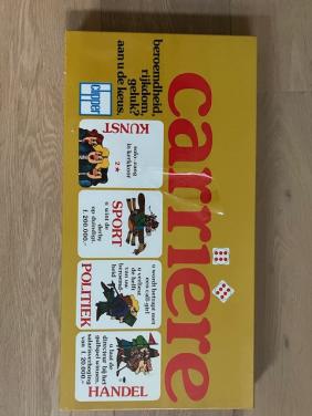 Vintage bordspel Carriere jaren zeventig NIEUW in plastic