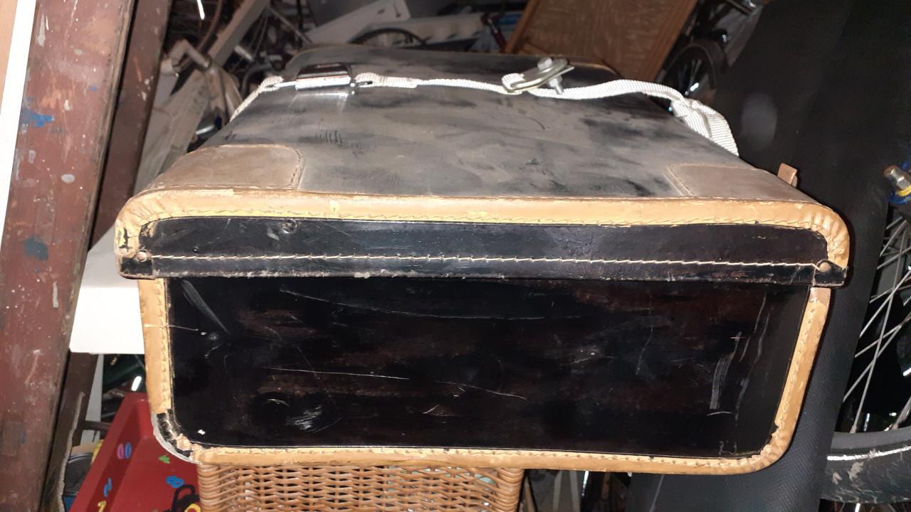 Rol-Koffers roze / groen & tas, blauw met inhoud rugzak + tas + kleine tas