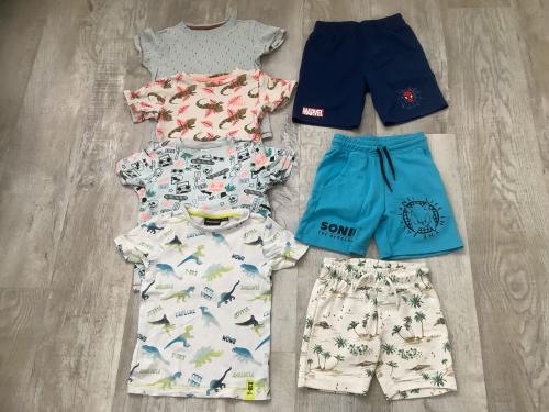 Kledingpakket jongens, maat 110/116 - 7 stuks
