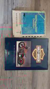 Harley-Davidson legende en serviceboek