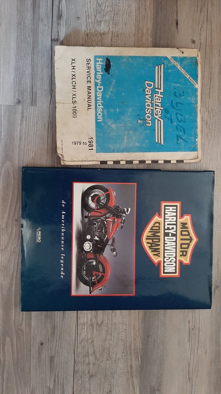 Harley-Davidson legende en serviceboek