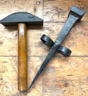 Oud landbouwgereedschap