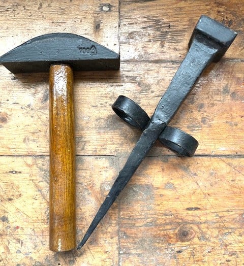 Oud landbouwgereedschap