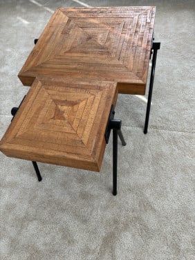 Industrieel salontafel