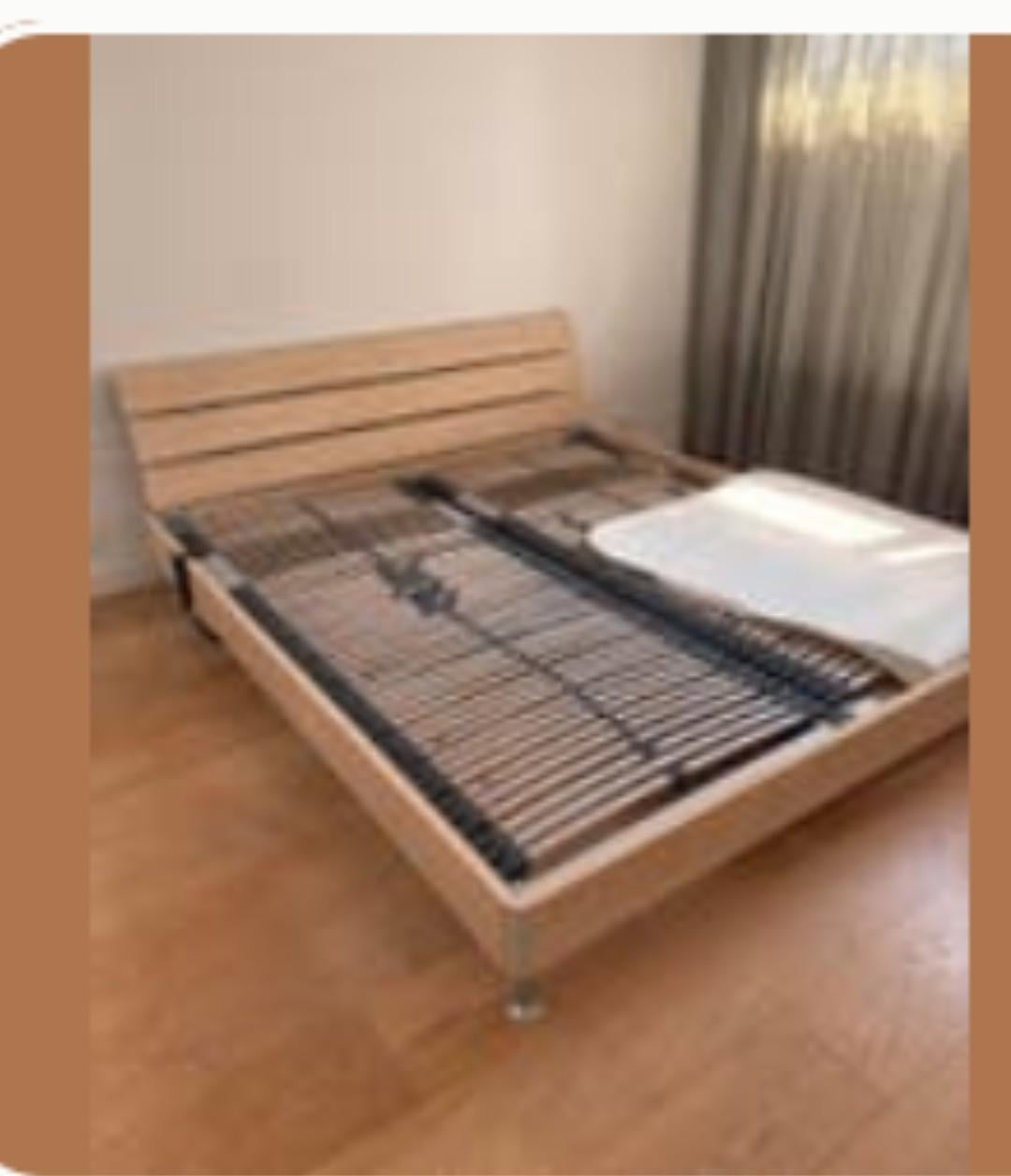 Bed 180 x 210 + electrische lattenbodem de
