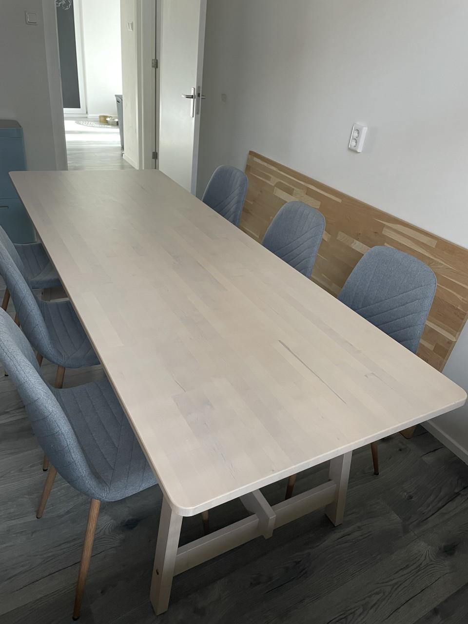 Ikea eettafel tafel groot 220x80 snel ophalen