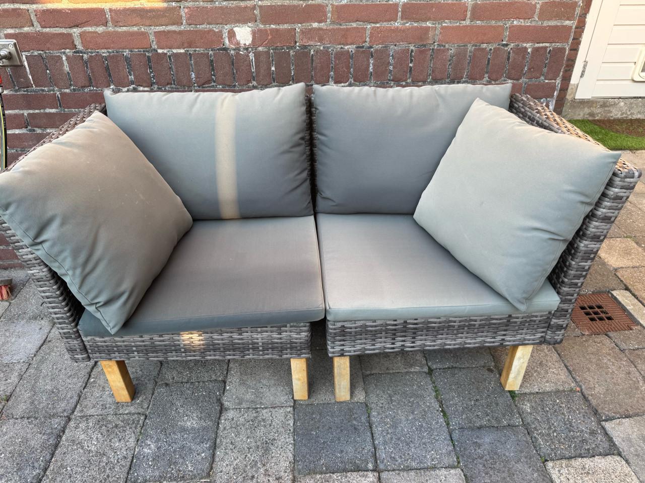 Klein tuinbankje voor in de tuin of balkon