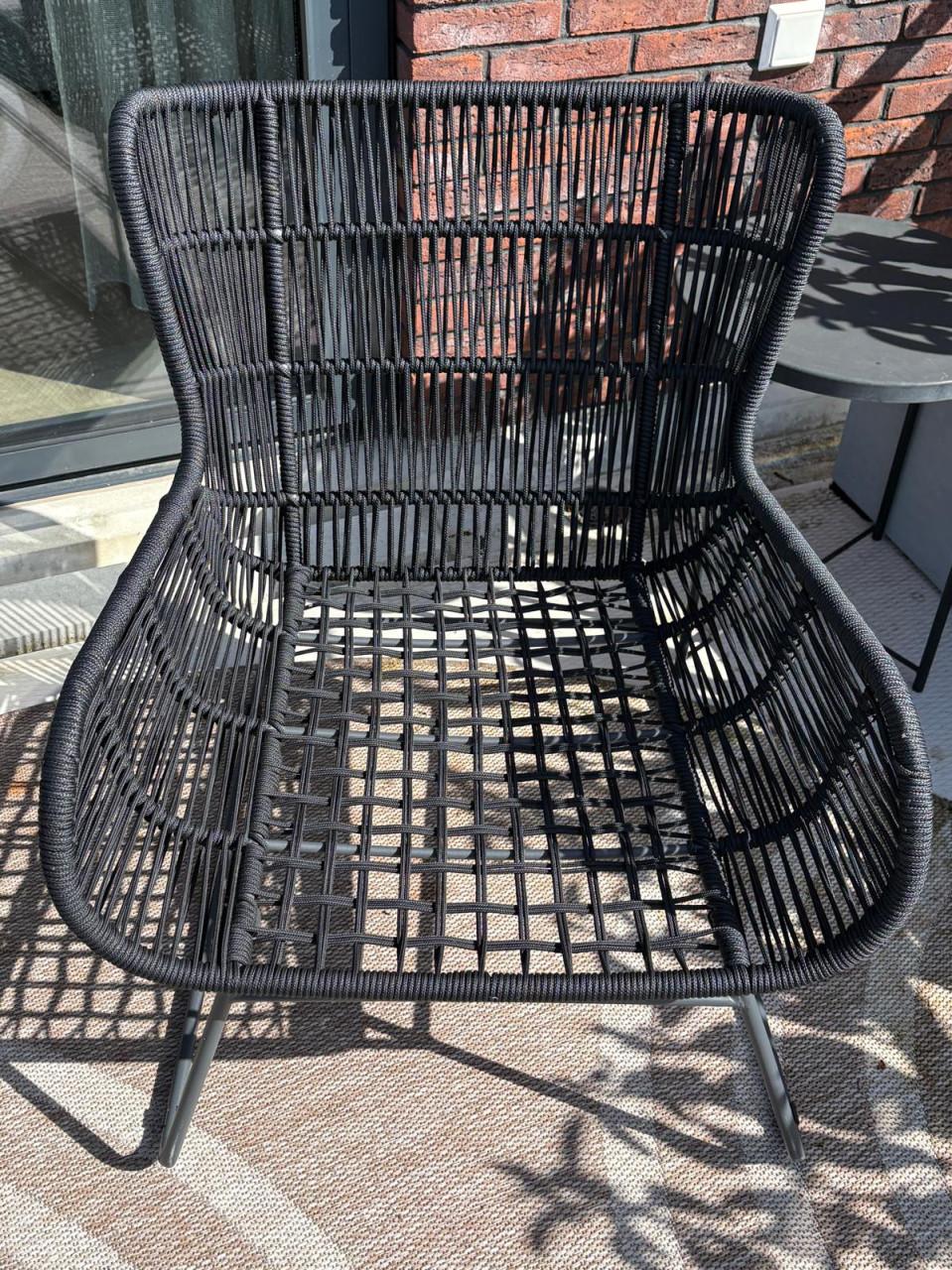 2 tuin loungestoelen