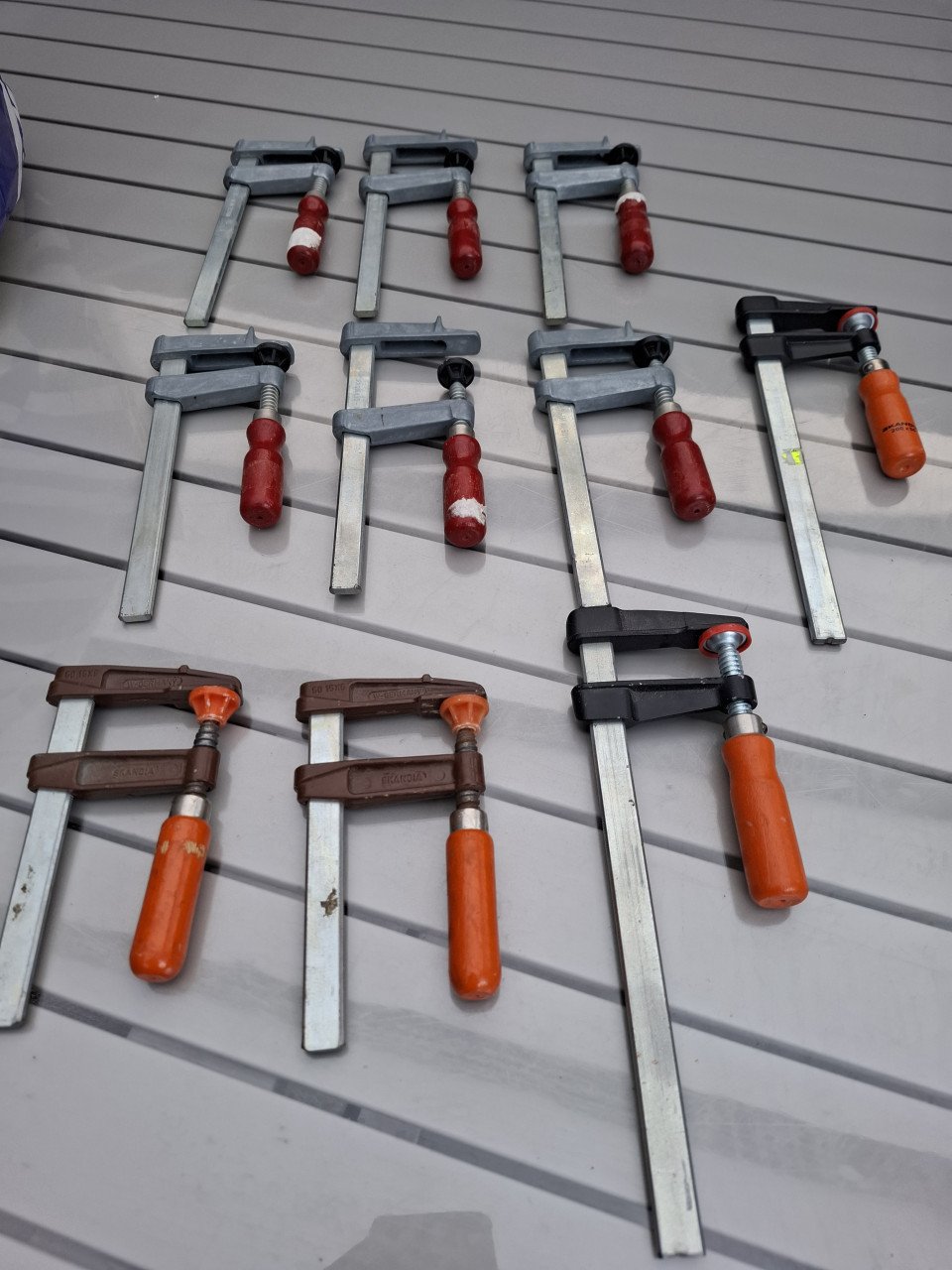 10 robuuste metalen lijmtangen lijmklem