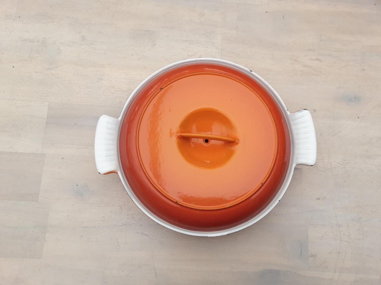 Gietijzeren drievakspan Vintage