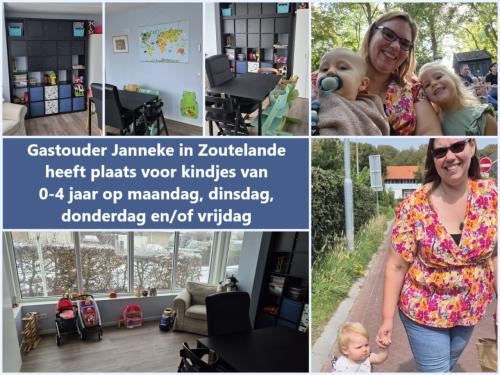 Gastouder in Zoutelande heeft plek op maandag, dinsdag, donderdag, vrijdag