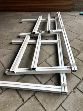 Aluminium frame Voor werkbank, stelling, tafel