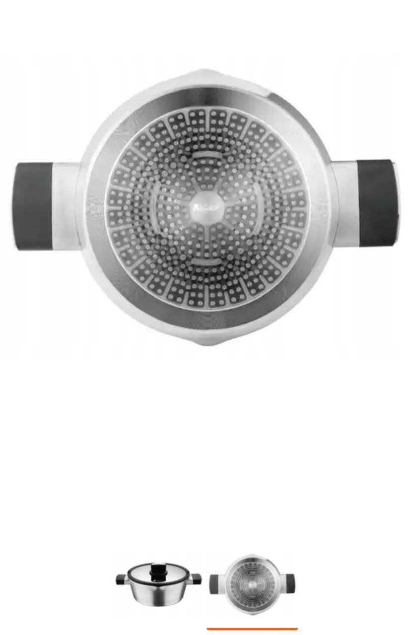 Pan met deksel nieuw in doos