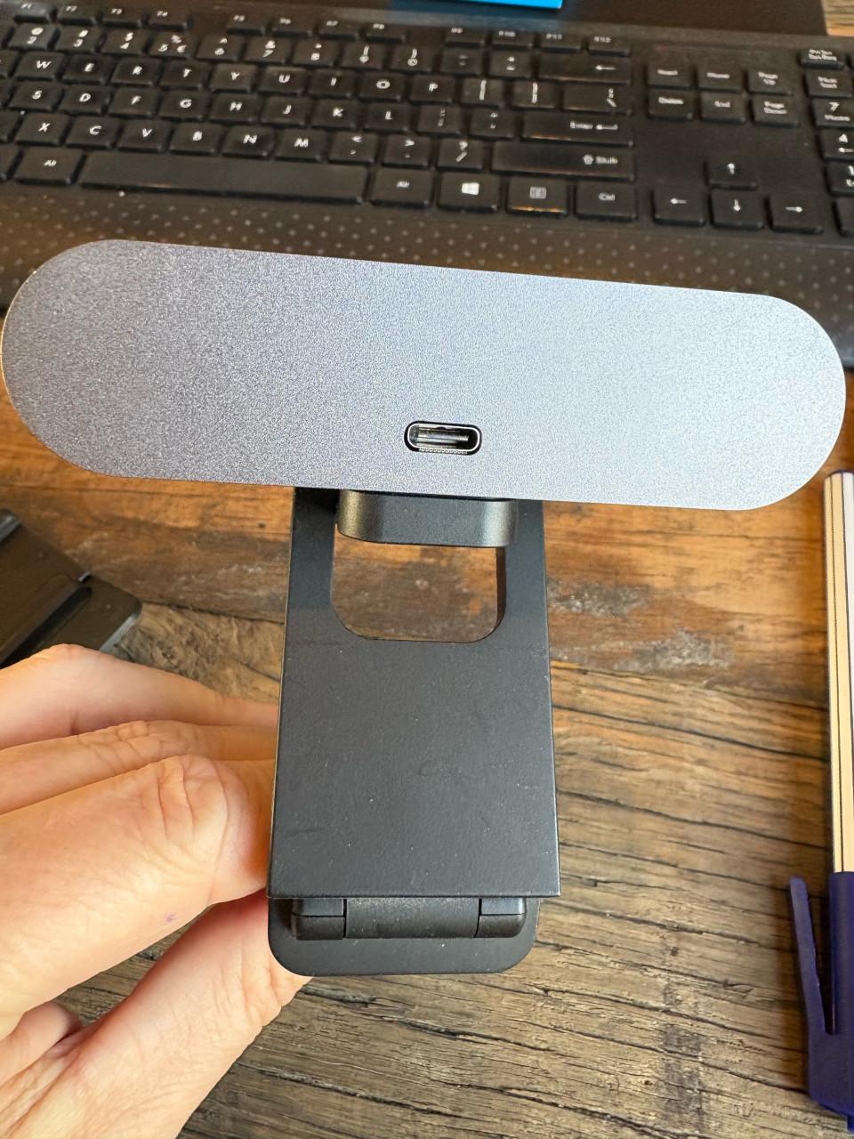 Logitech webcam met klepje en kabel!