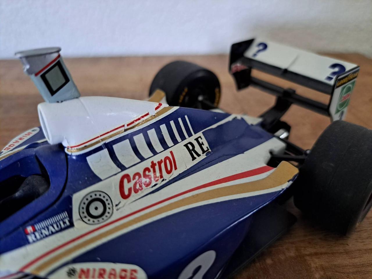 Williams Renault FW19, specifiek decoureur Heinz-Harald Frentzen uit 1997