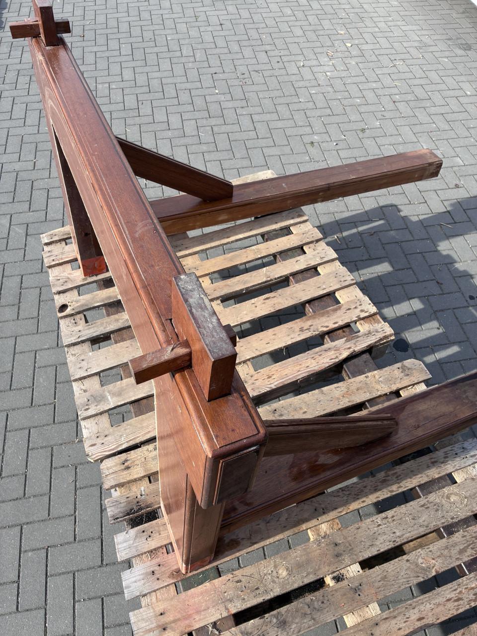 Houten schouw