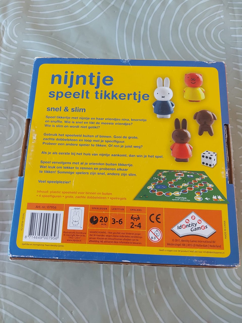 Z.g.a.n. spel Nijntje speelt tikkertje
