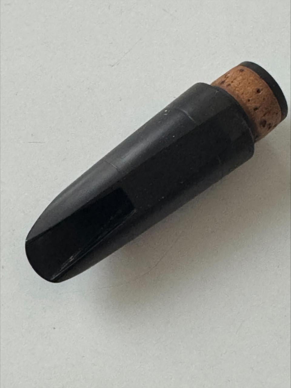 Vintage Henri Selmer Paris ‘H’ Basklarinet Mondstuk (Eboniet)