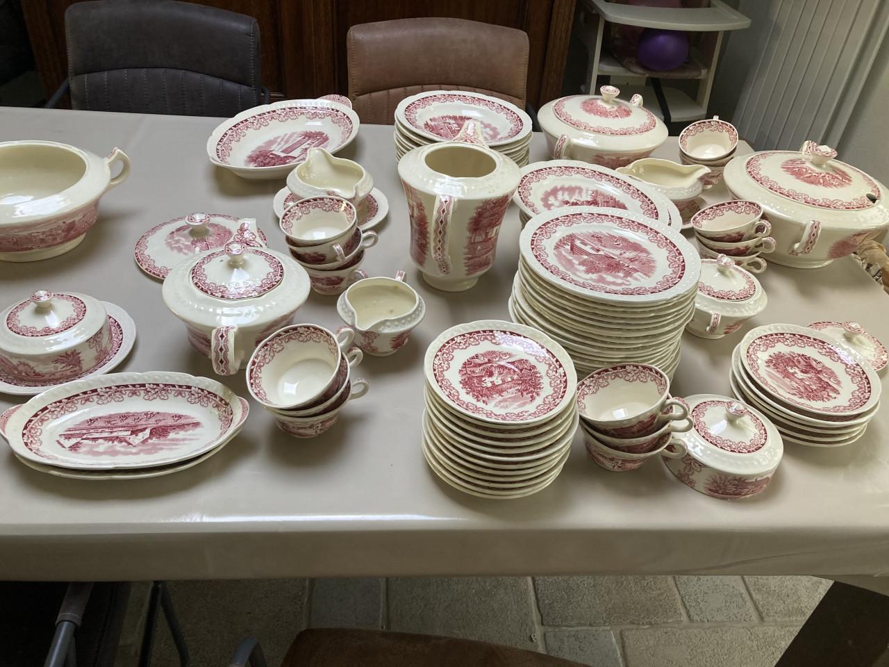 Boerenhoeve servies