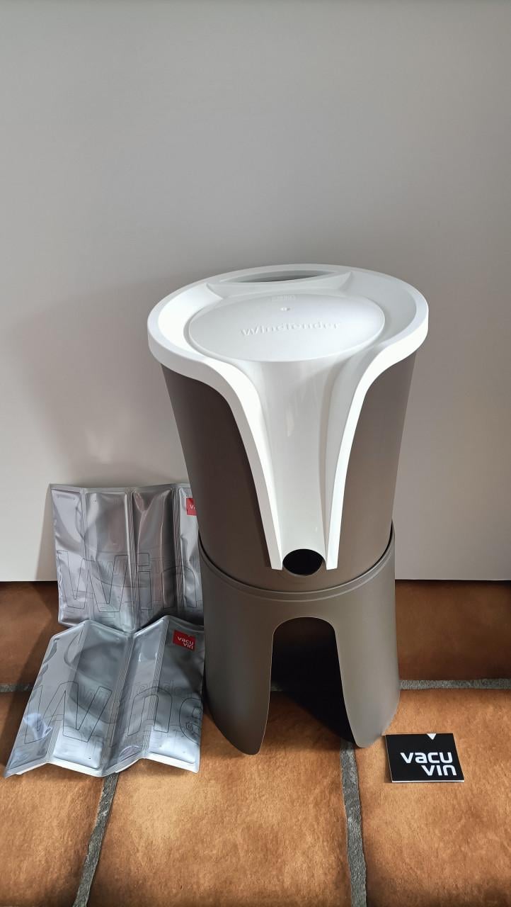 Wijnkoeler. Vacu Vin winetender & rapid ice cooler. Nieuw.