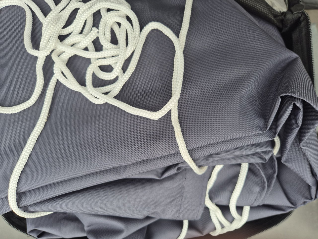 Schaduwdoek 3.6x3.6x3.6m.