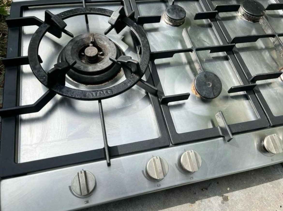 5 pits gaskookplaat met wokbrander inbouw ATAG