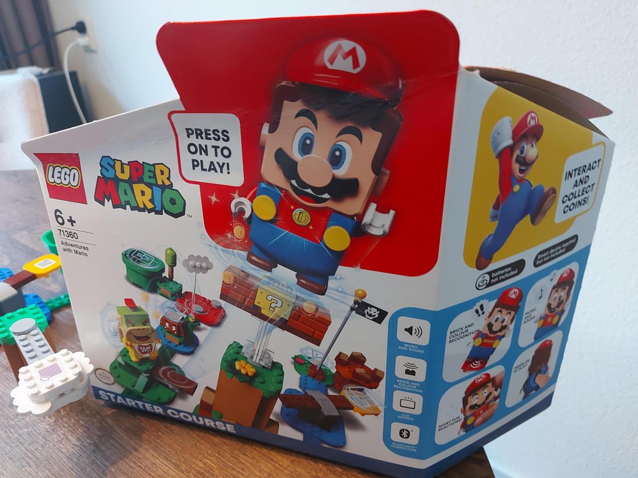 SUPER MARIO nr. 71360 Starterset compleet in doos met MARIO en boekje