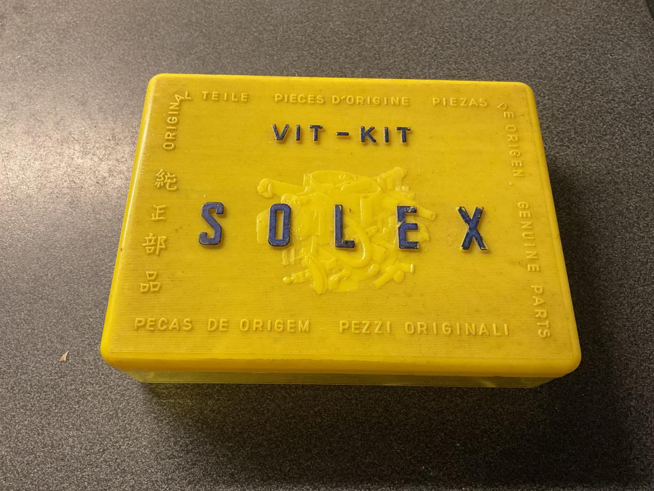 Vintage Solex carburateur doosje