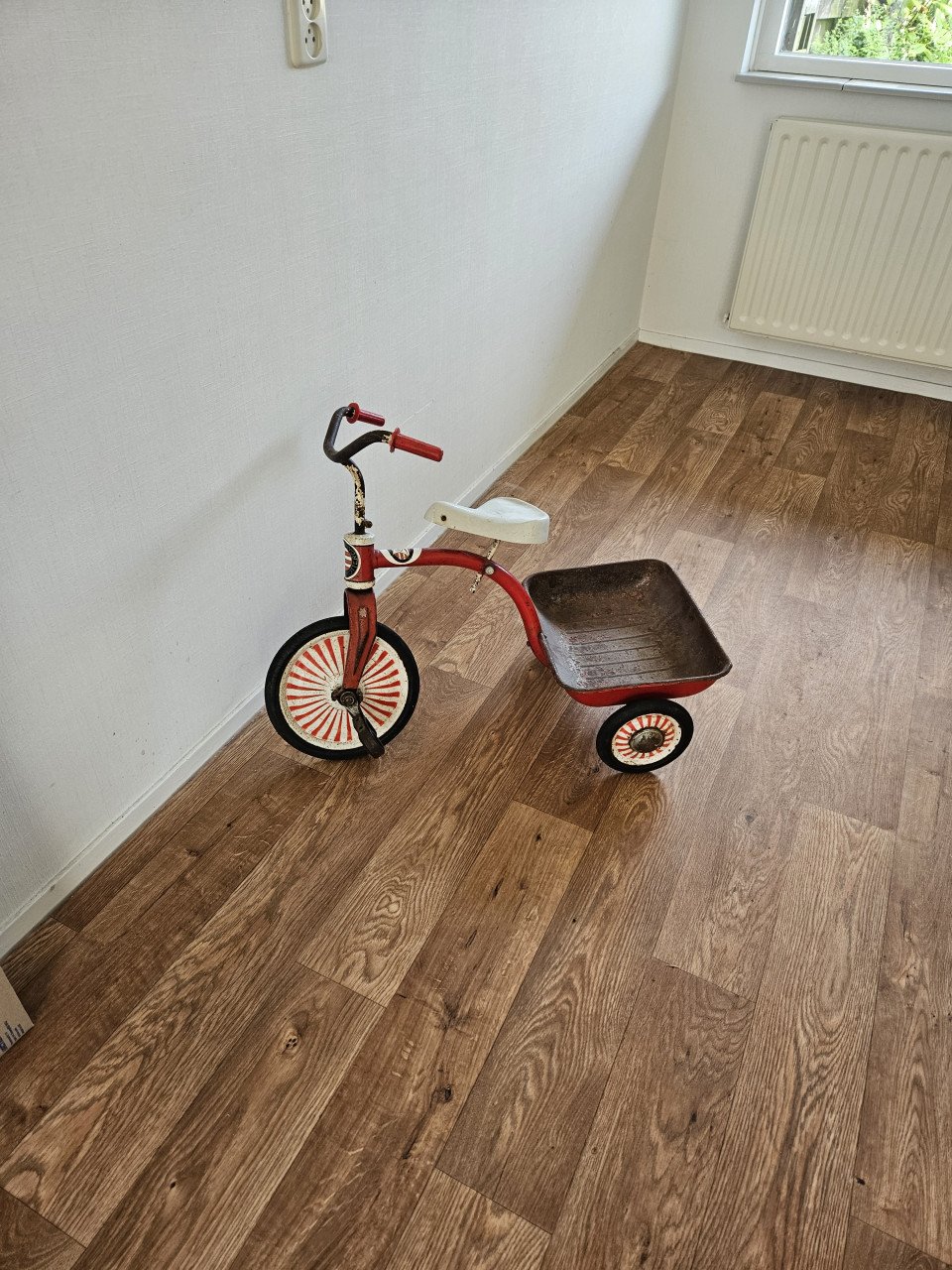 Oud kinderfietsen, opknapper
