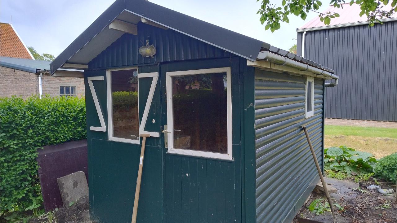 Tuinhuisje 2x3meter, goed geïsoleerd dak