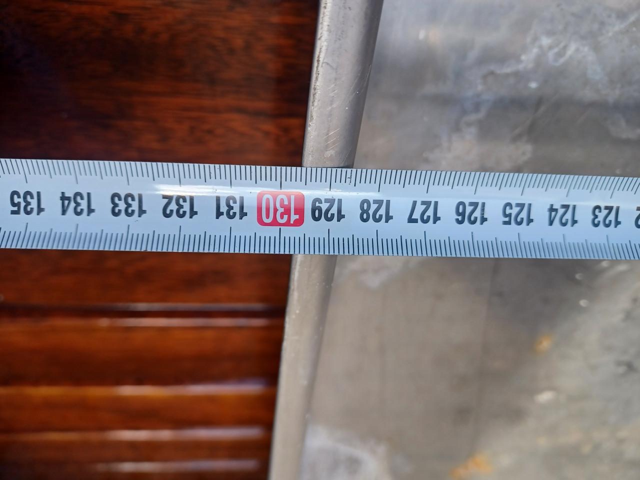 Metalen lekbak groot