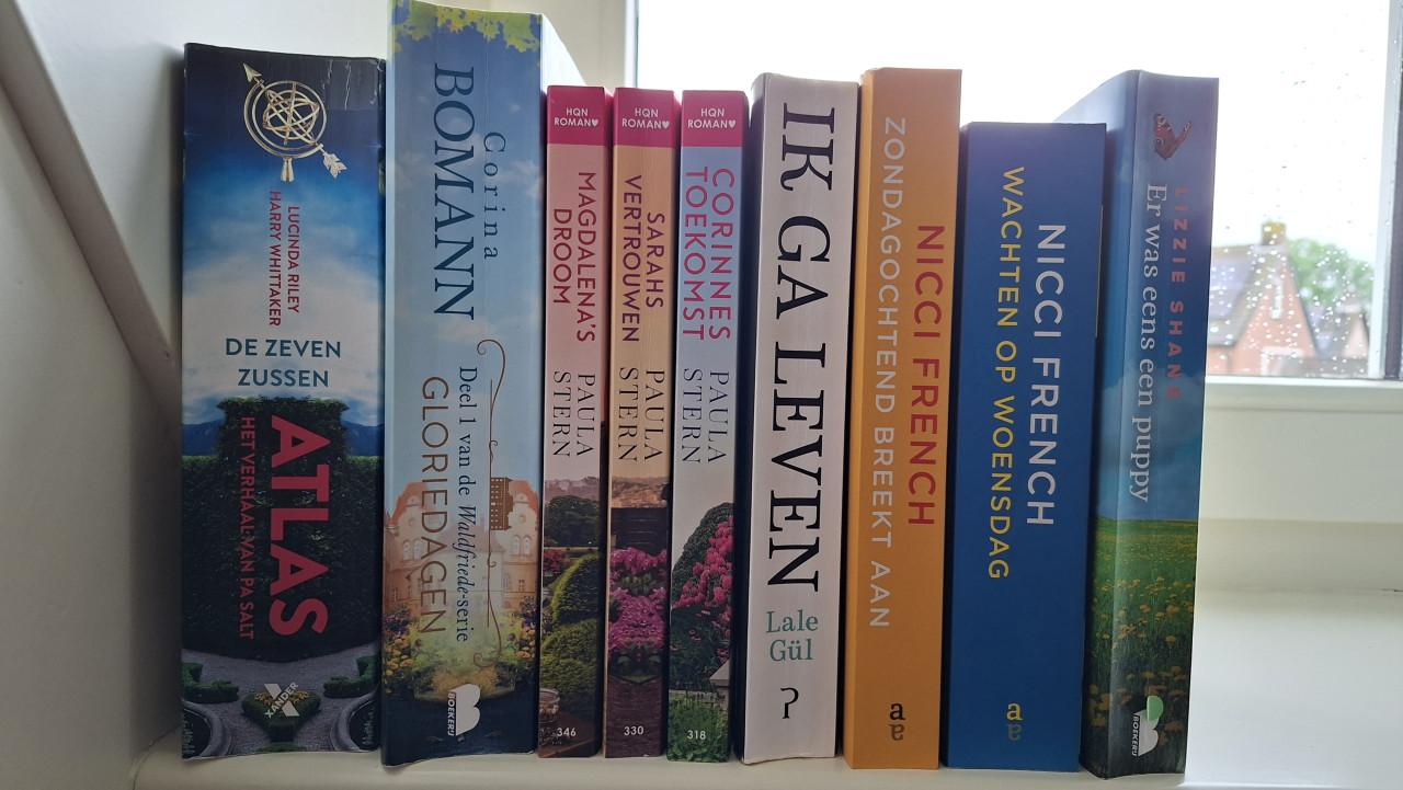 Diverse boeken van bekende schrijvers