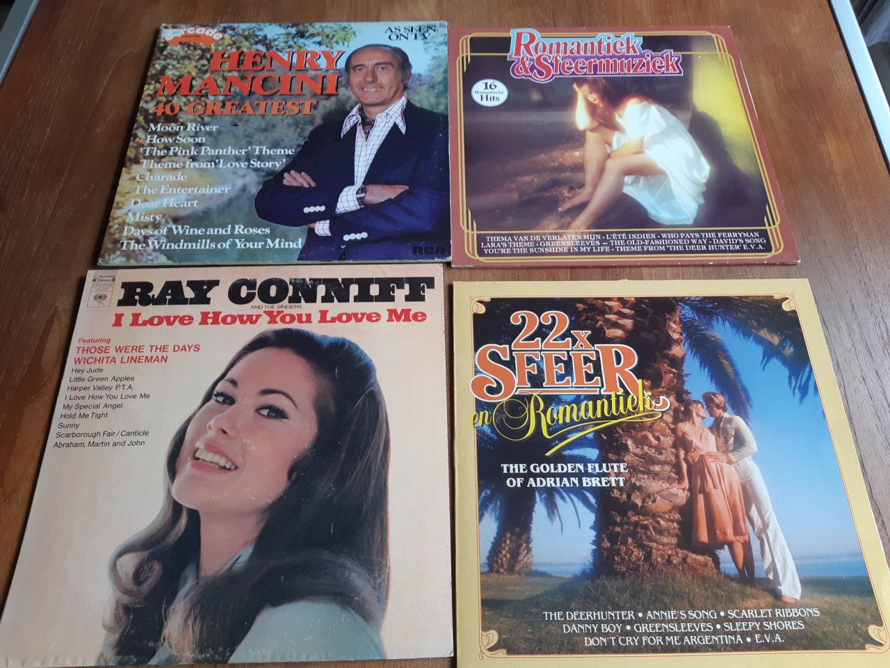 12 lp's easy listening